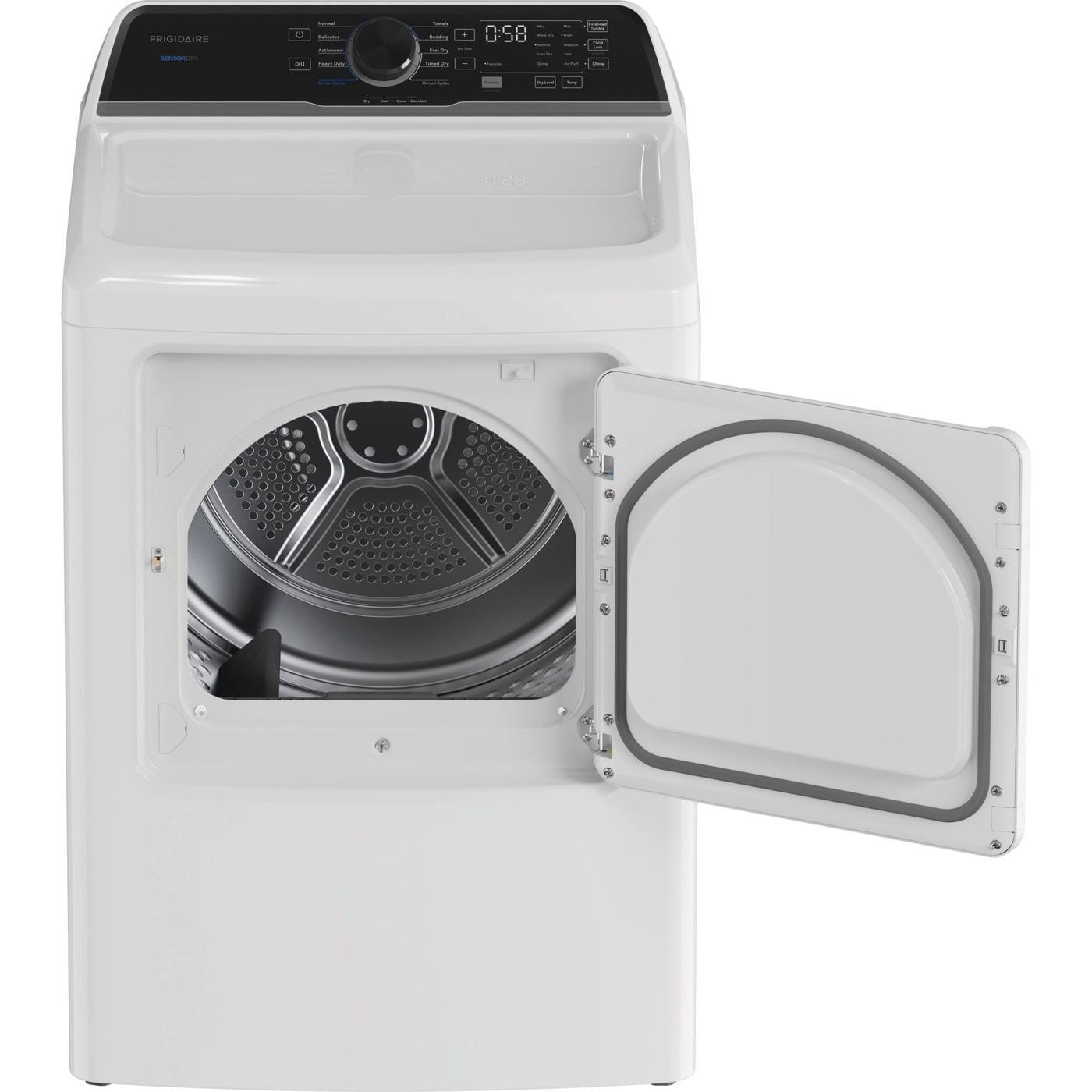  Frigidaire 7.0 cu. ft. Electric Dryer FLVE752CBW IMAGE 2