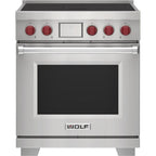  Wolf 30-inch Freestanding Induction Range IR30451/S/P IMAGE 1