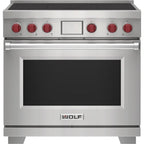  Wolf 36-inch Freestanding Induction Range IR36551/S/P IMAGE 1