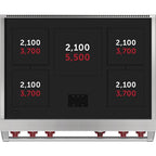  Wolf 36-inch Freestanding Induction Range IR36551/S/P IMAGE 2