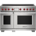  Wolf 48-inch Freestanding Induction Range IR48751/S/P IMAGE 1