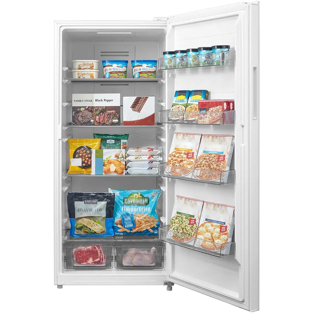  Midea 21 cu. ft. Convertible 2-in-1 Upright Freezer/Fridge MRU21F6AWW IMAGE 2