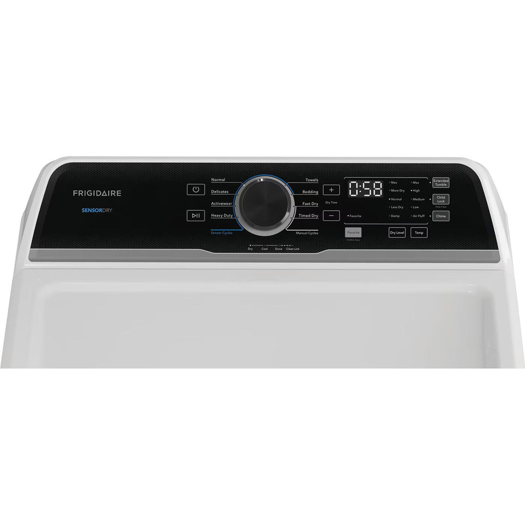  Frigidaire 7 Cu. Ft. Electric Dryer FLVE7523BW IMAGE 3