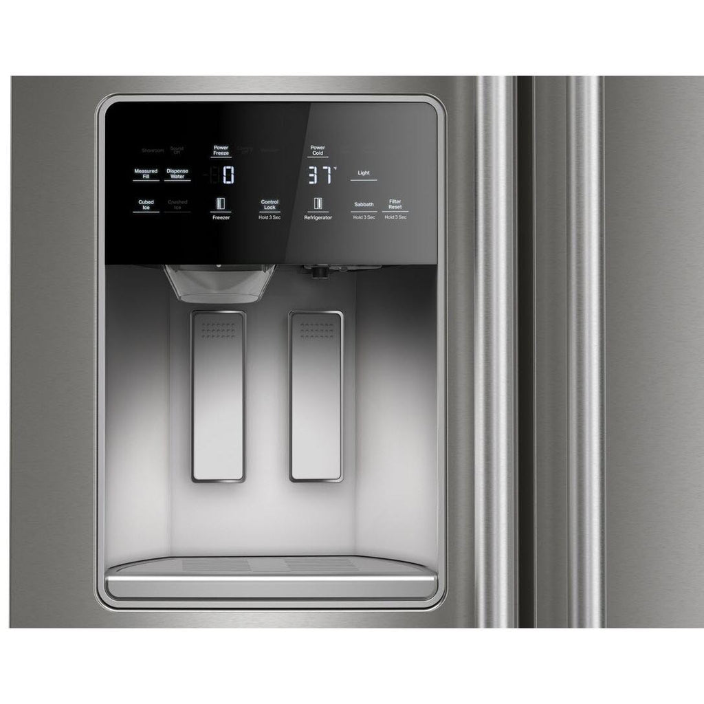  Maytag 36-inch, 21 cu. ft. Side-bye-Side Refrigerator with Ice and Water Dispenser MRSC6636RZ IMAGE 6