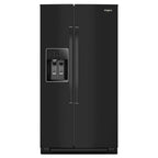  Whirlpool 36-inch, 28 cu. ft. Side-by-Side Refrigerator with Water and Ice Dispenser WRSF5536RB IMAGE 1