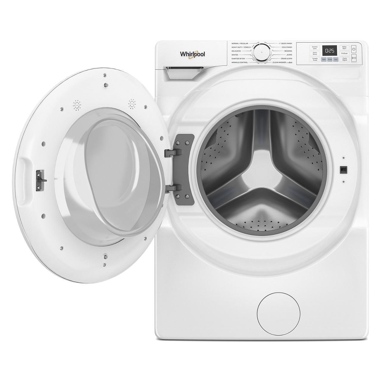  Whirlpool 5.2 cu. ft. Smart Front Load Washer with FreshFlow™ Vent System WFW4720RW IMAGE 2