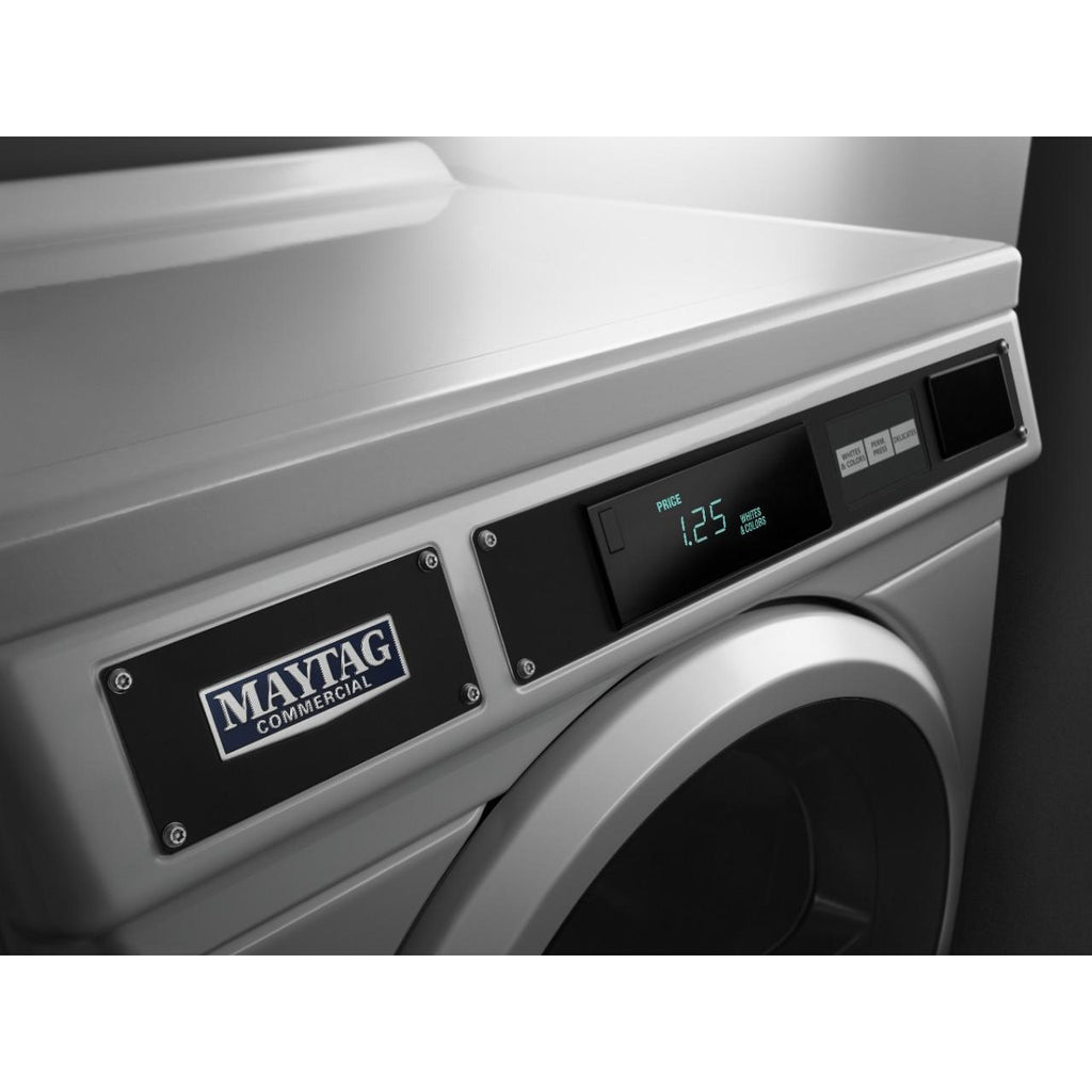  Maytag Commercial Laundry 6.7 cu. ft. Front Loading Electric Commercial Dryer MDE28PRCYW IMAGE 4