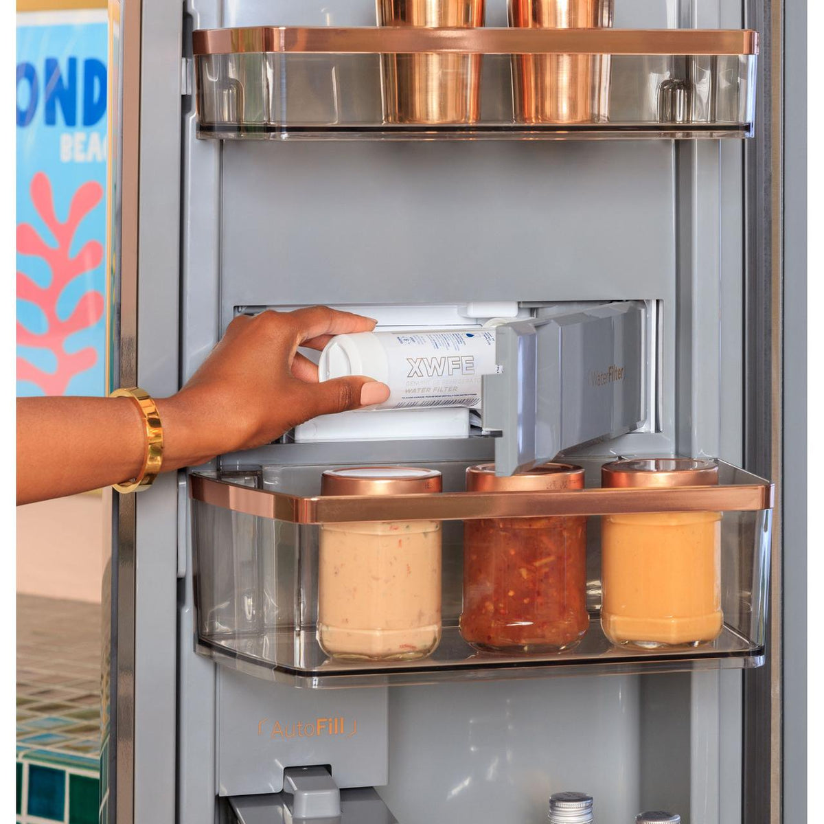  Café 23.2 Cu. Ft. Smart Counter-Depth 4-Door French-Door Refrigerator CJE23DP3WD1 IMAGE 5