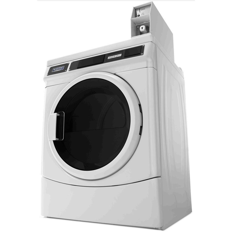  Maytag Commercial Laundry Coin Front Loading Commercial Gas Dryer MDG28PDCWW IMAGE 2
