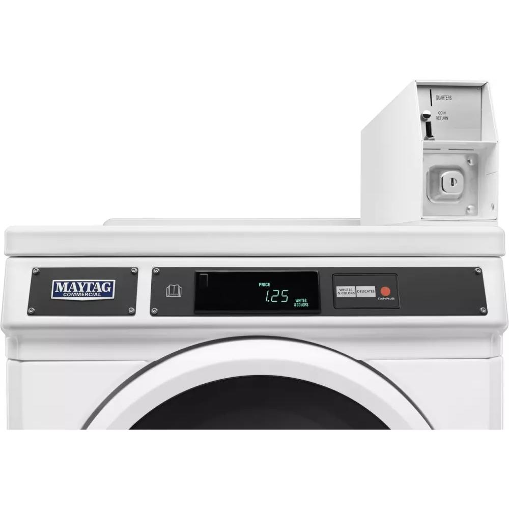  Maytag Commercial Laundry Coin Front Loading Commercial Gas Dryer MDG28PDCWW IMAGE 3