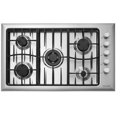  Fisher & Paykel 36-inch Built-In Gas Cooktop CG365CWACX1 (LP) IMAGE 1