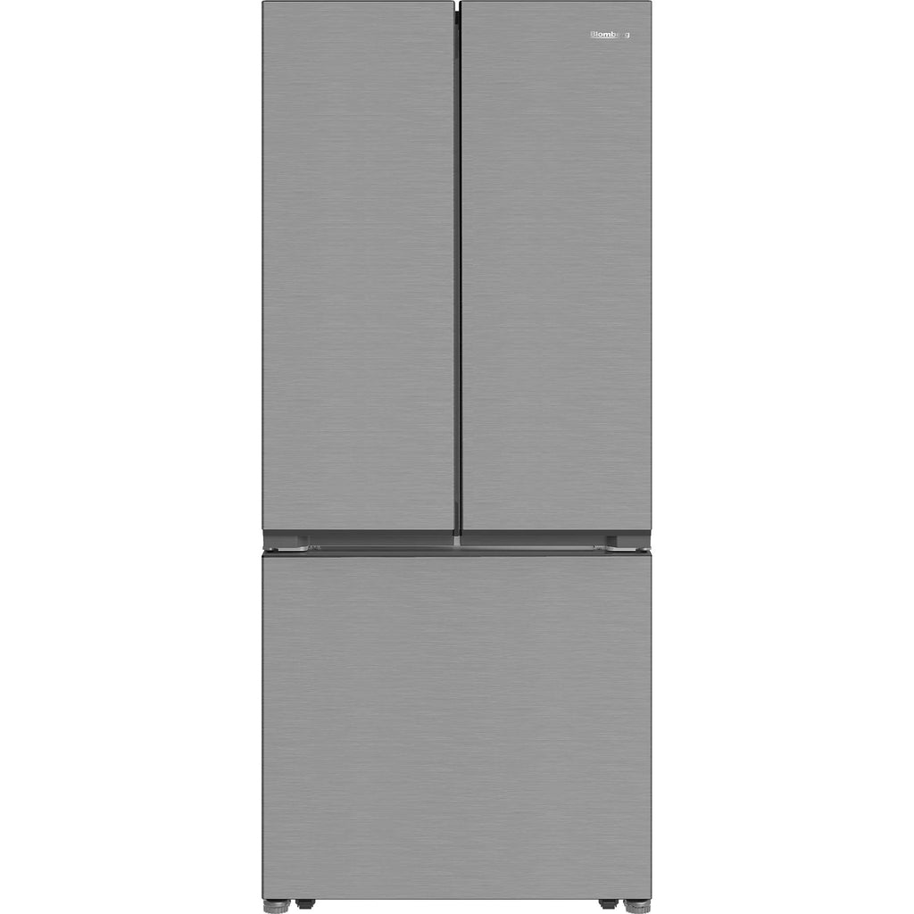  Blomberg 30-inch Counter-Depth French Door Refrigerator with Ice Maker BRFD21622SS IMAGE 1