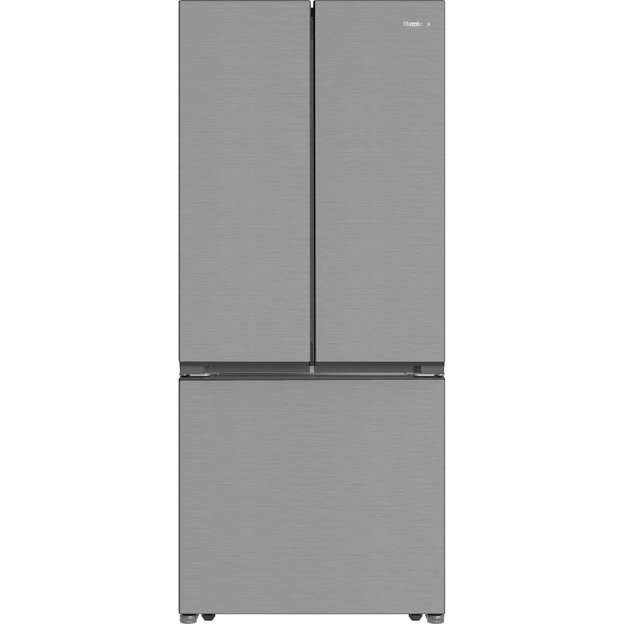  Blomberg 30-inch Counter-Depth French Door Refrigerator with Ice Maker BRFD21622SS IMAGE 1