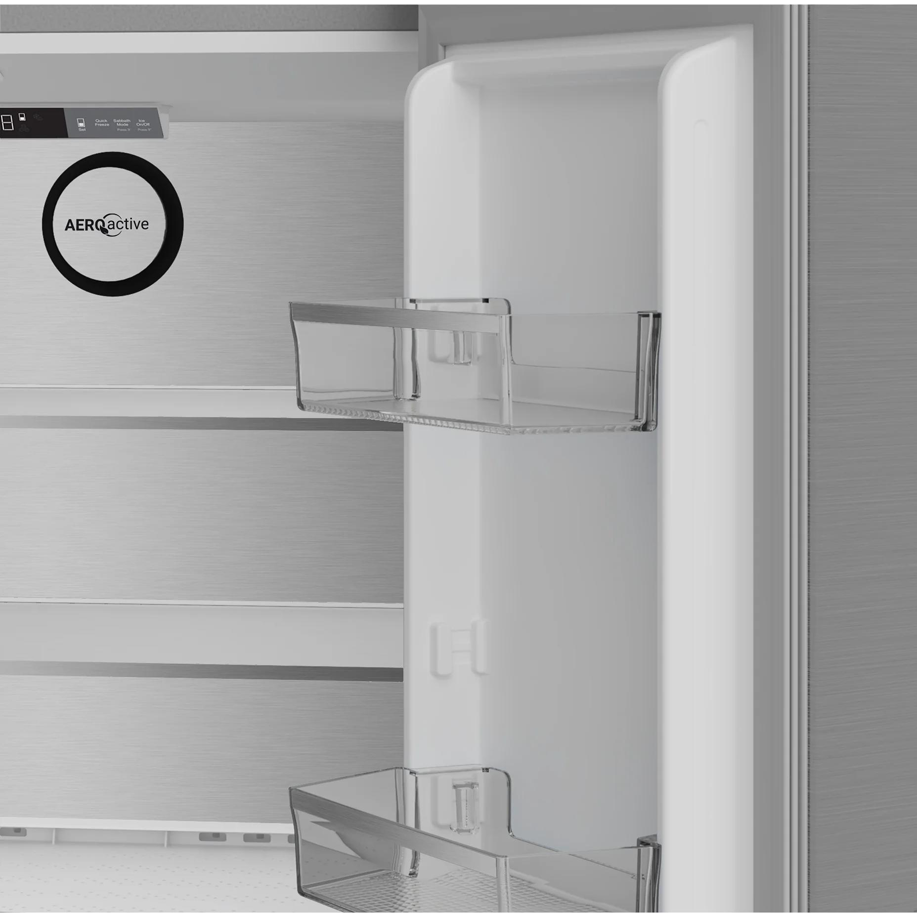  Blomberg 30-inch Counter-Depth French Door Refrigerator with Ice Maker BRFD21622SS IMAGE 5
