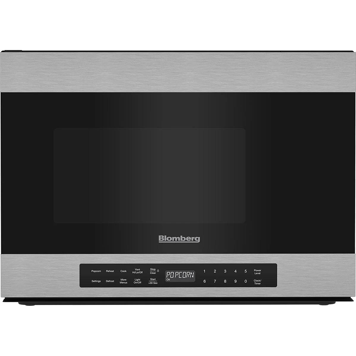  Blomberg 24-inch Over-the-Range Push Button Microwave BOTR24100SS IMAGE 1