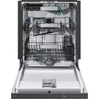  Samsung Bespoke 24-inch Built-In Dishwasher with Third Rack and AI Wash DW90F89T0USRAA IMAGE 2