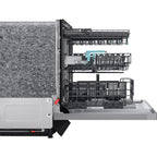  Samsung Bespoke 24-inch Built-In Dishwasher with Third Rack and AI Wash DW90F89T0USRAA IMAGE 5