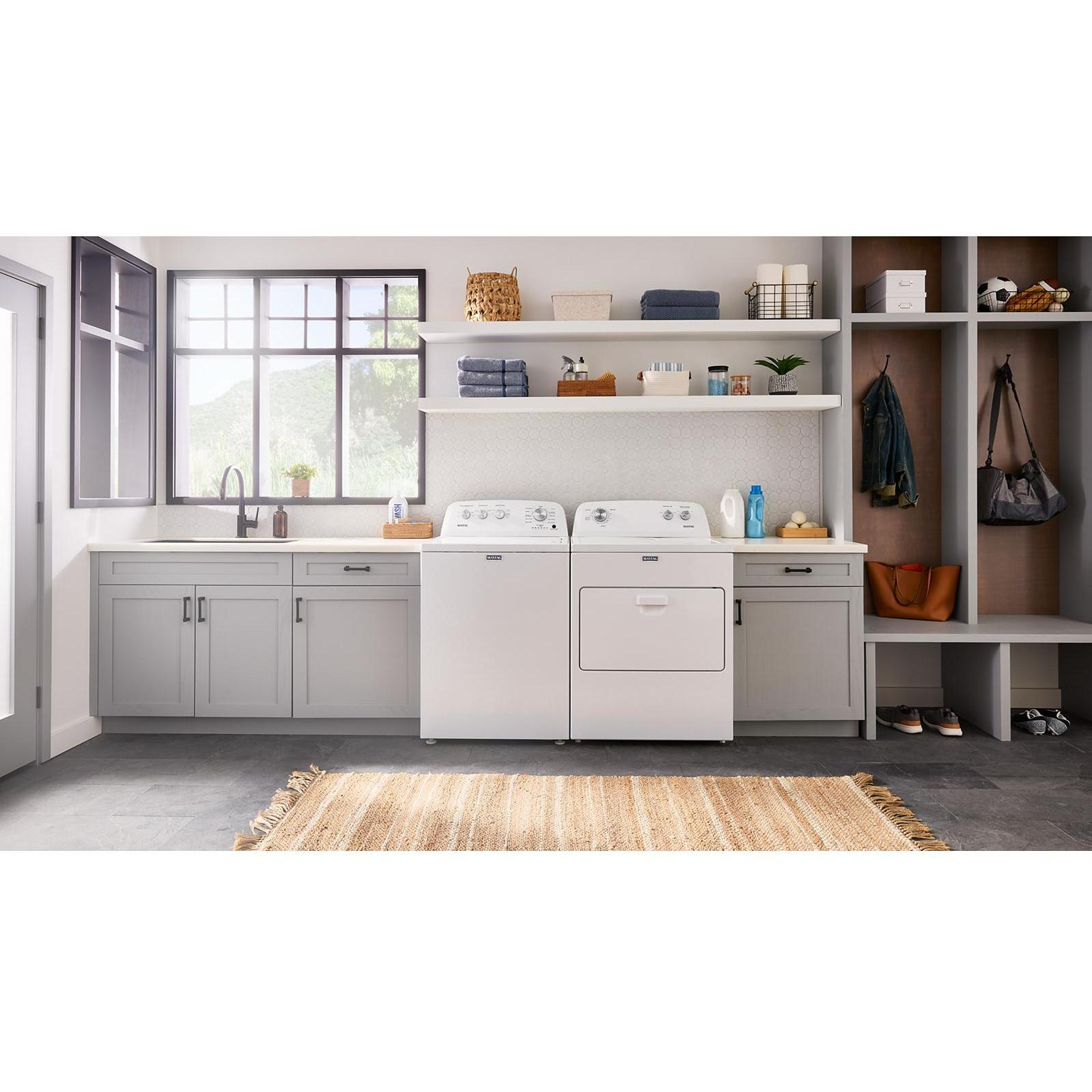  Maytag 7.0 cu. ft. Top Load Electric Dryer with Wrinkle Prevent MED4005SW IMAGE 13