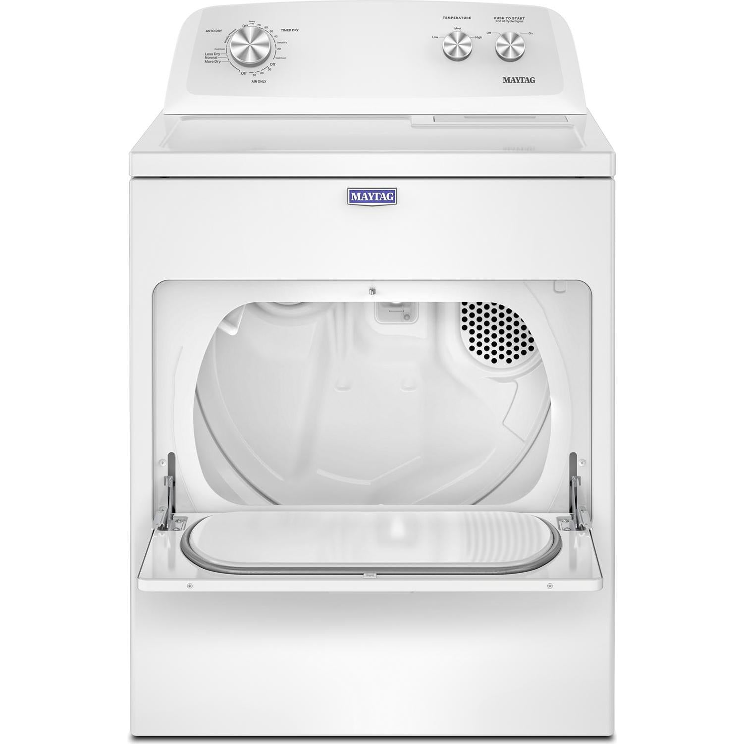  Maytag 7.0 cu. ft. Top Load Electric Dryer with Wrinkle Prevent MED4005SW IMAGE 2