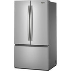  Whirlpool 36-inch, 31 cu.ft. French Door Refrigerator with Interior Water Dispenser WRFF3336SZ IMAGE 4
