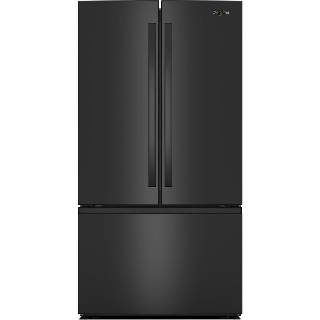  Whirlpool 36-inch, 31 cu.ft. French Door Refrigerator with Interior Water Dispenser WRFF3336SB IMAGE 1