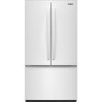  Whirlpool 36-inch, 31 cu.ft. French Door Refrigerator with Interior Water Dispenser WRFF3336SW IMAGE 1
