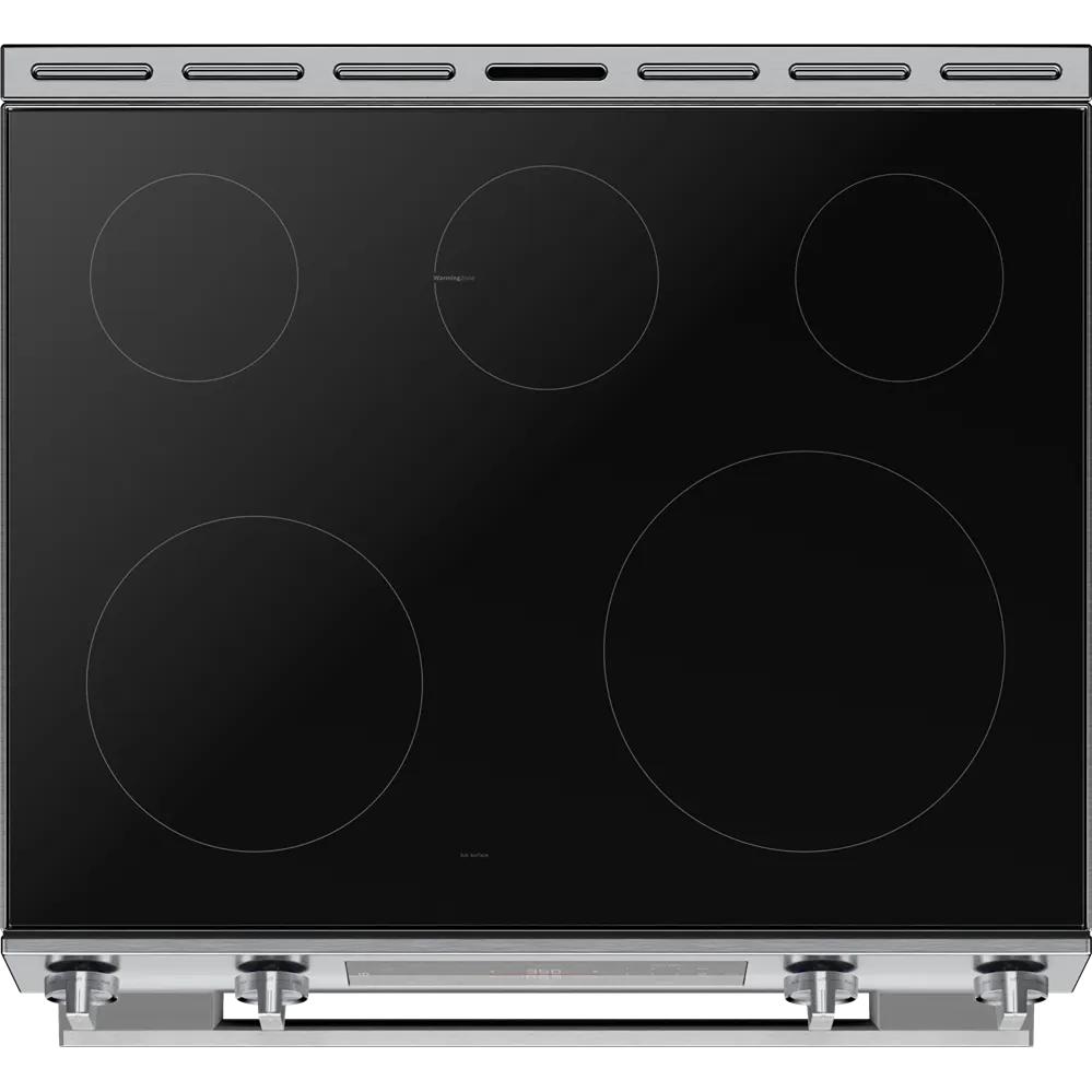  Bosch 30-inch Slide-in Electric Range with Convection Technology HEF1050MC IMAGE 10