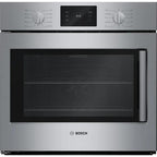  Bosch 30-inch, 4.6 cu. ft. Built-in Single Wall Oven with Convection Technology - Left SideOpening Door HBL5455LUC IMAGE 1