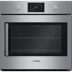  Bosch 30-inch, 4.6 cu. ft. Built-in Single Wall Oven with Convection Technology - Right SideOpening Door HBL5455RUC IMAGE 1