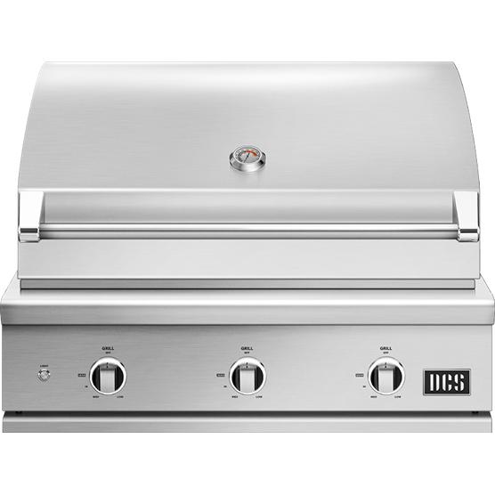  DCS 36-inch Series 9 Built-in Grill - Charcoal/Liquid Propane BE1-36C-L IMAGE 1