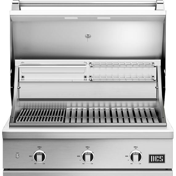  DCS 36-inch Series 9 Built-in Grill - Charcoal/Liquid Propane BE1-36C-L IMAGE 2