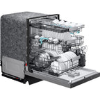  Samsung Bespoke 24-inch Built-In Dishwasher with Third Rack and AI Wash DW90F89P0USRAA IMAGE 5