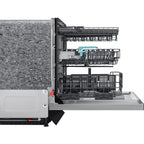  Samsung Bespoke 24-inch Built-In Dishwasher with Third Rack and AI Wash DW90F89P0USRAA IMAGE 6