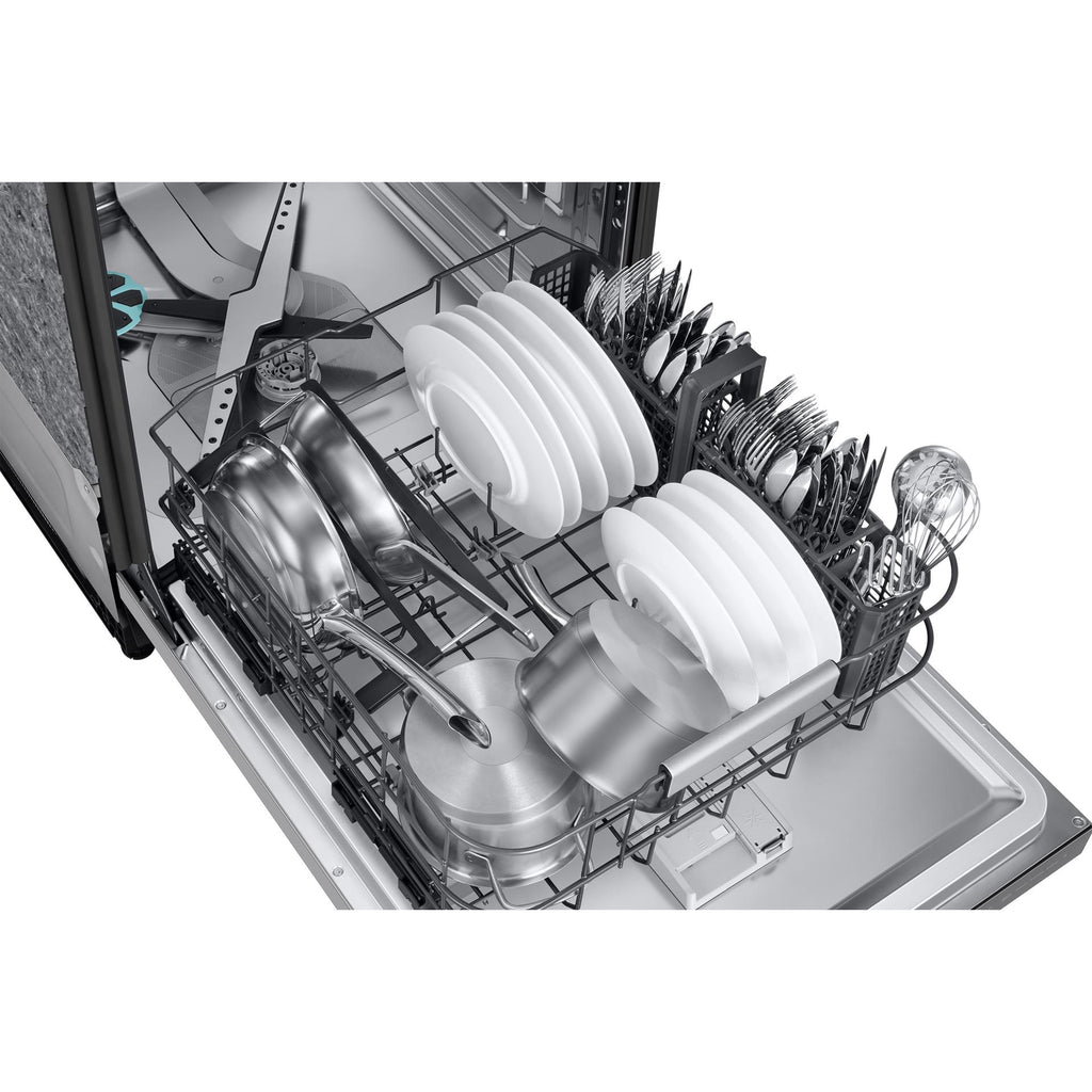  Samsung Bespoke 24-inch Built-In Dishwasher with Third Rack and AI Wash DW90F89P0USRAA IMAGE 9