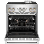  JennAir 30-inch, 4.1 cu. ft. Freestanding Induction Range with Wi-Fi JPIFC730RL IMAGE 5