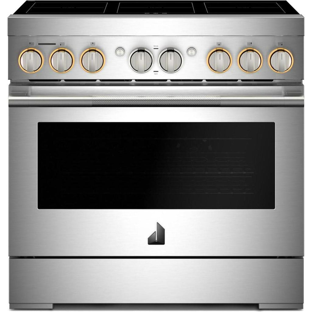  JennAir 36-inch, 5.1 cu. ft. Freestanding Induction Range with Wi-Fi JPIFC736RL IMAGE 1