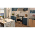  JennAir 36-inch, 5.1 cu. ft. Freestanding Induction Range with Wi-Fi JPIFC736RL IMAGE 10