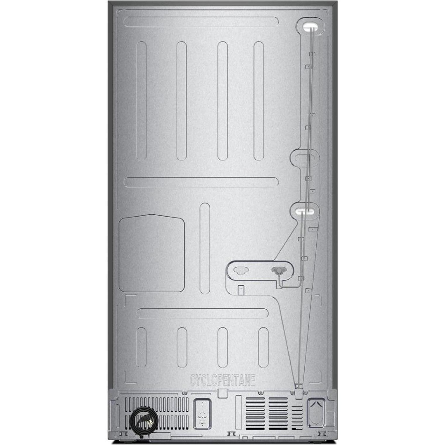  Whirlpool 36-inch, 30 cu. ft. Freestanding French 3-Door Refrigerator with External Water and Ice Dispensing System WRFF3536SV IMAGE 13