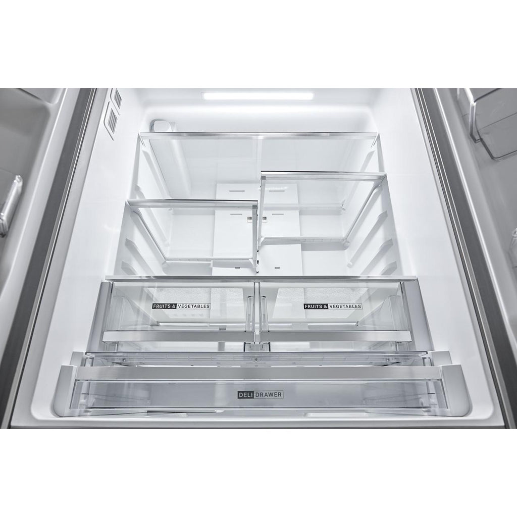  Whirlpool 36-inch, 30 cu. ft. Freestanding French 3-Door Refrigerator with External Water and Ice Dispensing System WRFF3536SZ IMAGE 6