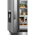  Midea 36-inch, 29.3 cu. ft. Freestanding French 3-Door Refrigerator External Water and Ice Dispensing System MRF29D2AST IMAGE 7