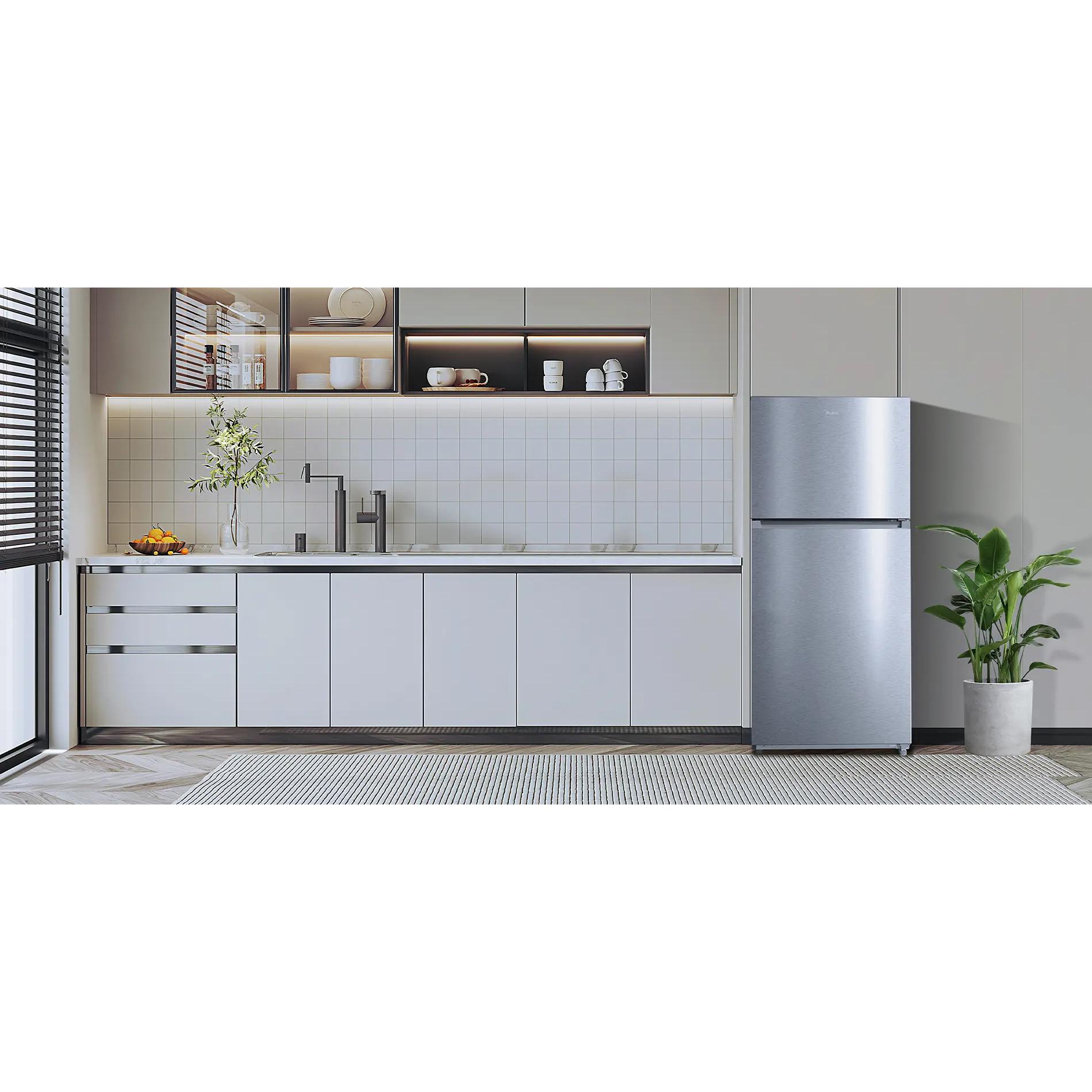  Midea 20.5 cu. ft. Freestanding Top Freezer Refrigerator MRT21D2BST IMAGE 11