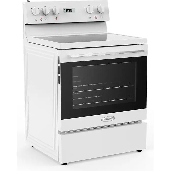  Marathon 30-inch Freestanding Electric Range MER3070W IMAGE 5