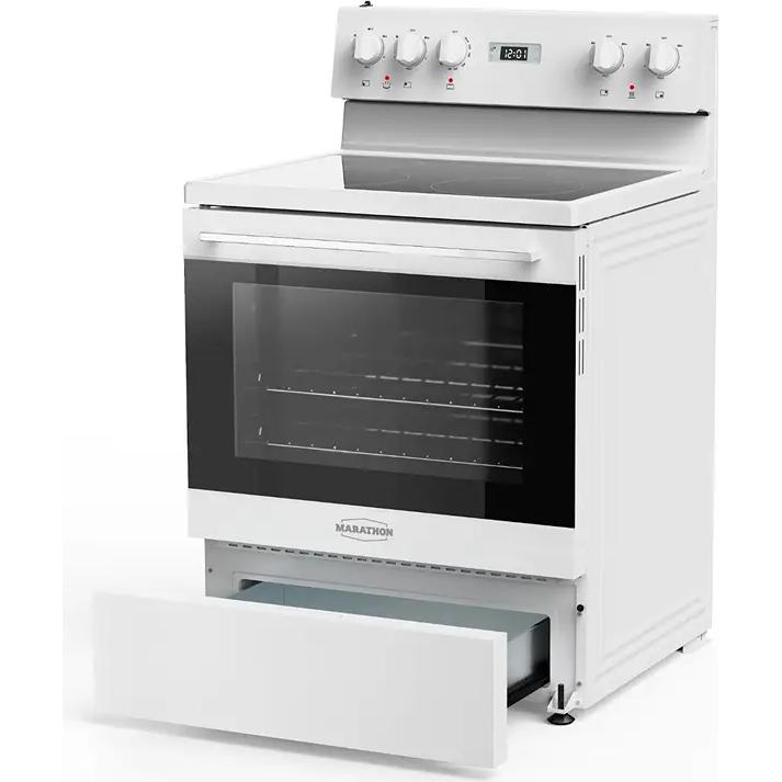  Marathon 30-inch Freestanding Electric Range MER3070W IMAGE 6