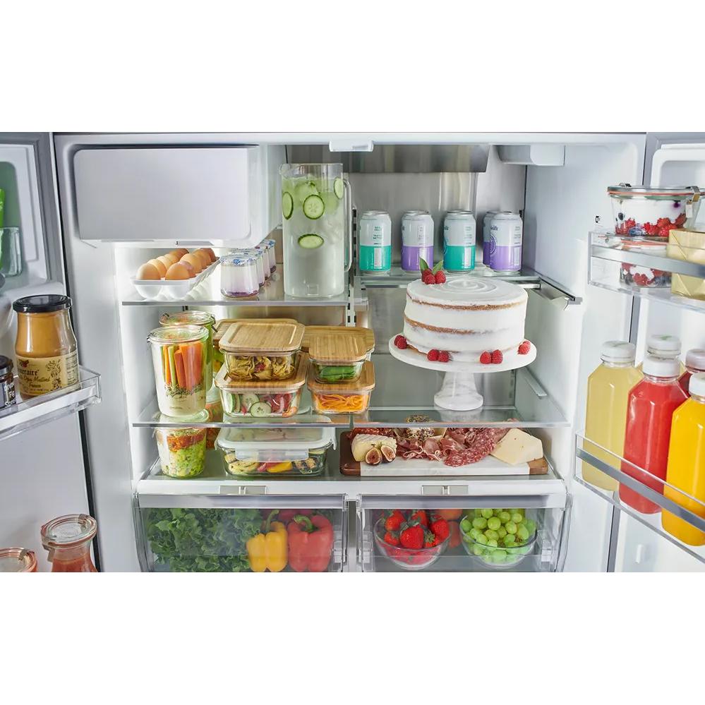  Bosch 36-inch 500 Series French Door Bottom Mount Refrigerator with Total No Frost B36FD52SNS IMAGE 10