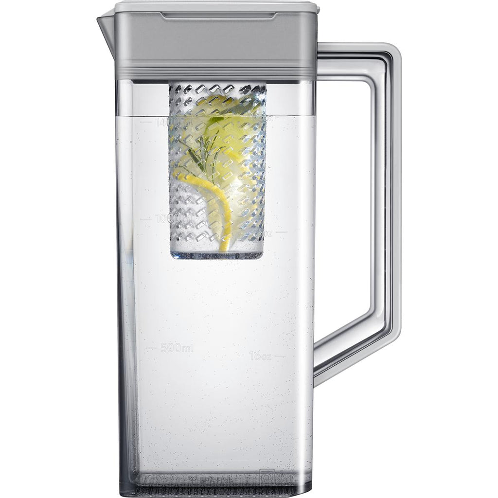  Samsung 36 Inch 23 Cu.Ft. Bespoke AI Counter Depth 4-Door French Door Refrigerator RF90F23BECRAA IMAGE 15