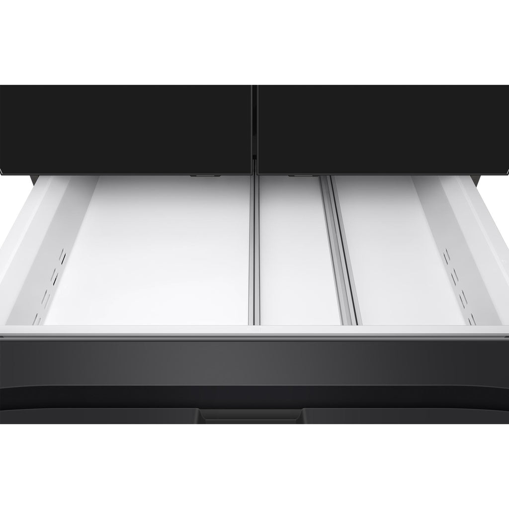  Samsung 36 Inch 23 Cu.Ft. Bespoke AI Counter Depth 4-Door French Door Refrigerator RF90F23BECRAA IMAGE 18
