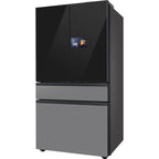  Samsung 36 Inch 23 Cu.Ft. Bespoke AI Counter Depth 4-Door French Door Refrigerator RF90F23BECRAA IMAGE 4