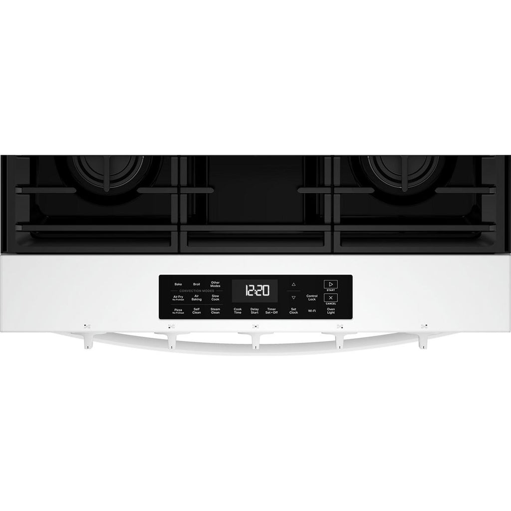  Whirlpool 30-inch Slide-In Gas Range with Wi-Fi WSGS5030SW IMAGE 3