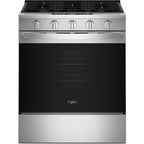  Whirlpool 30-inch Slide-In Gas Range with Wi-Fi WSGS5030SZ IMAGE 1