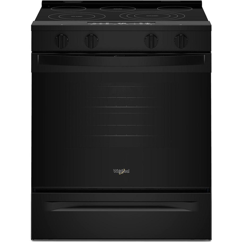  Whirlpool 30-inch Slide-In Electric Range with Wi-Fi YWSES5030SB IMAGE 1